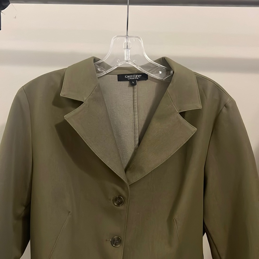 Karen Kane Army Green Blazer